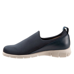 Trotters Ultima T2257-400 Womens Blue Leather Lifestyle Sneakers Shoes