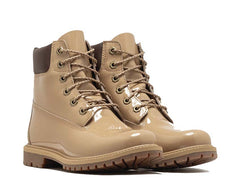Timberland Premium 6 Inch Lace Up Waterproof Boot "Wheat Patent Leather"
