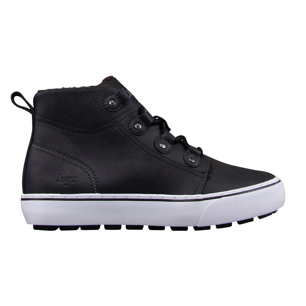 Lugz Evergreen Fleece WEVERGFD-060 Womens Black Lifestyle Sneakers Shoes