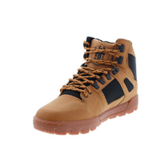 DC Pure High-Top Water Resistant Boot Mens Brown Skate Sneakers Shoes
