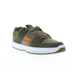 DC Lynx Zero ADYS100615-ARO Mens Green Suede Skate Inspired Sneakers Shoes