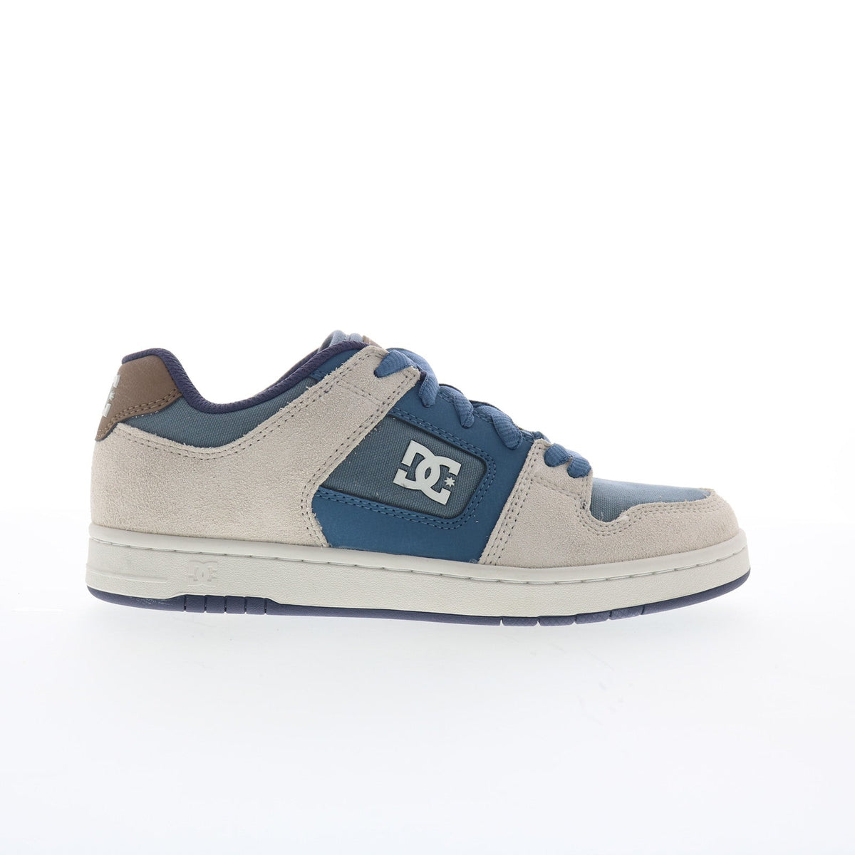 DC Manteca 4 ADYS100765-XSBW Mens Gray Suede Skate Inspired Sneakers Shoes