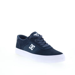 DC Teknic ADYS300763-DN1 Mens Blue Suede Skate Inspired Sneakers Shoes