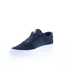 DC Teknic ADYS300763-DN1 Mens Blue Suede Skate Inspired Sneakers Shoes