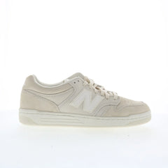 New Balance 480 BB480LDS Mens Beige Suede Lace Up Lifestyle Sneakers Shoes