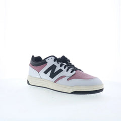 New Balance 480 BB480LTE Mens White Leather Lifestyle Sneakers Shoes