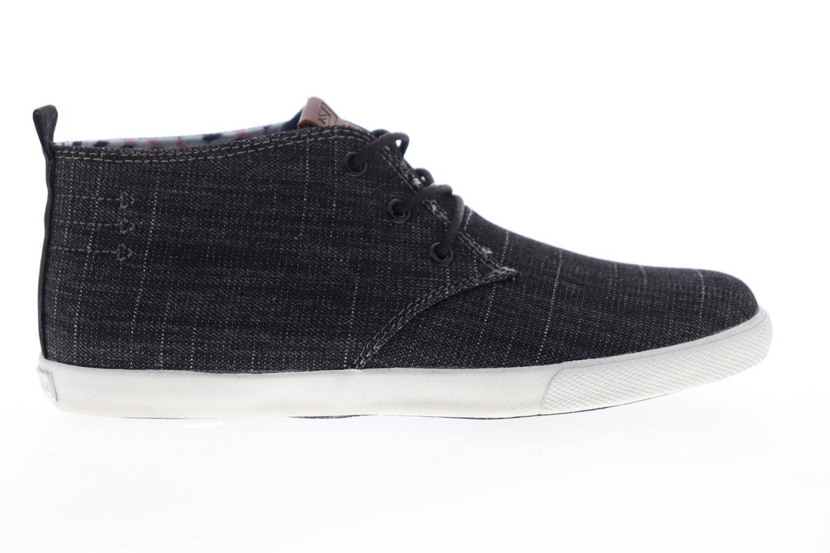Ben Sherman Bristol Chukka BNM00160 Mens Black Canvas Lifestyle Sneakers Shoes