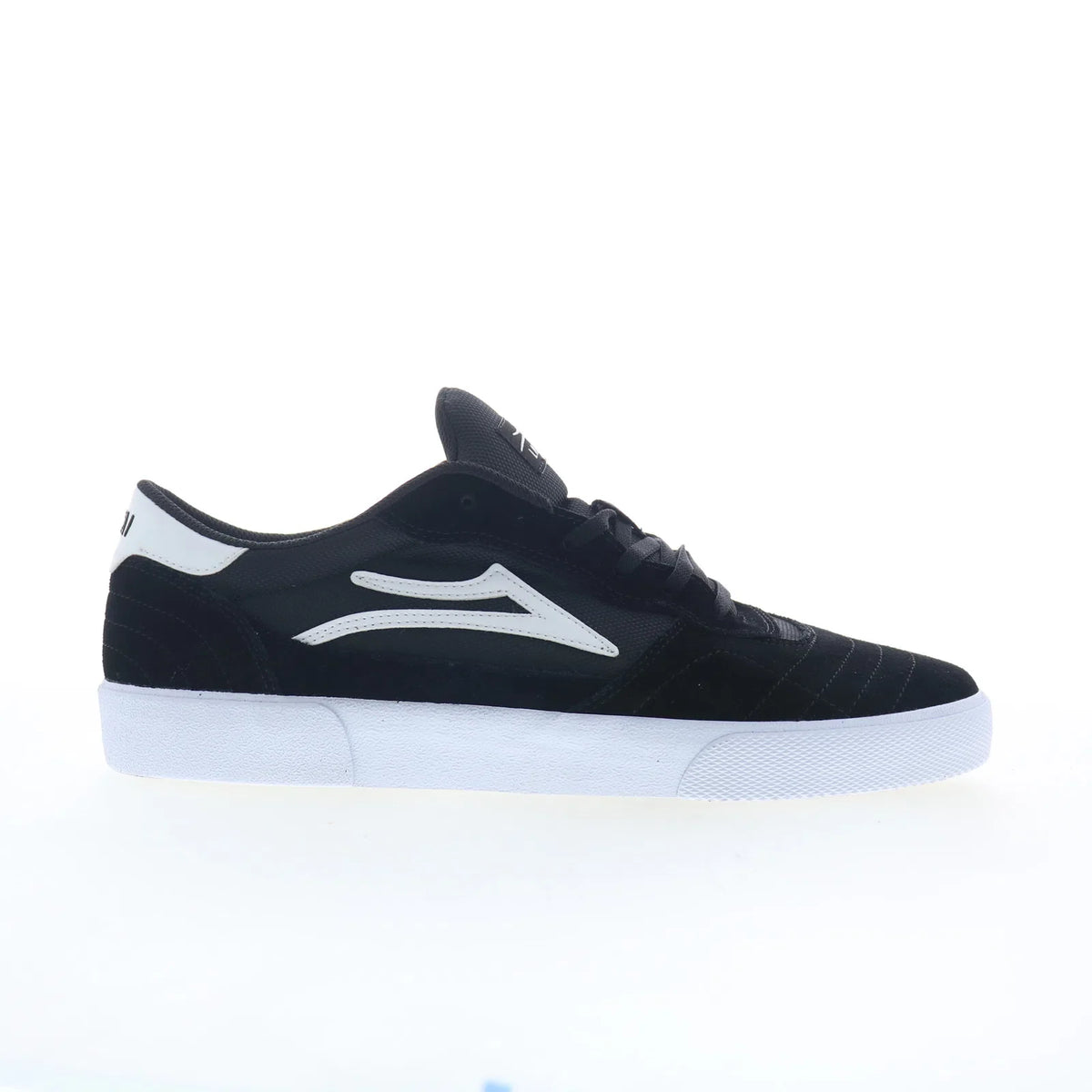 Lakai Cambridge Mens Black Suede Lace Up Skate Inspired Sneakers Shoes