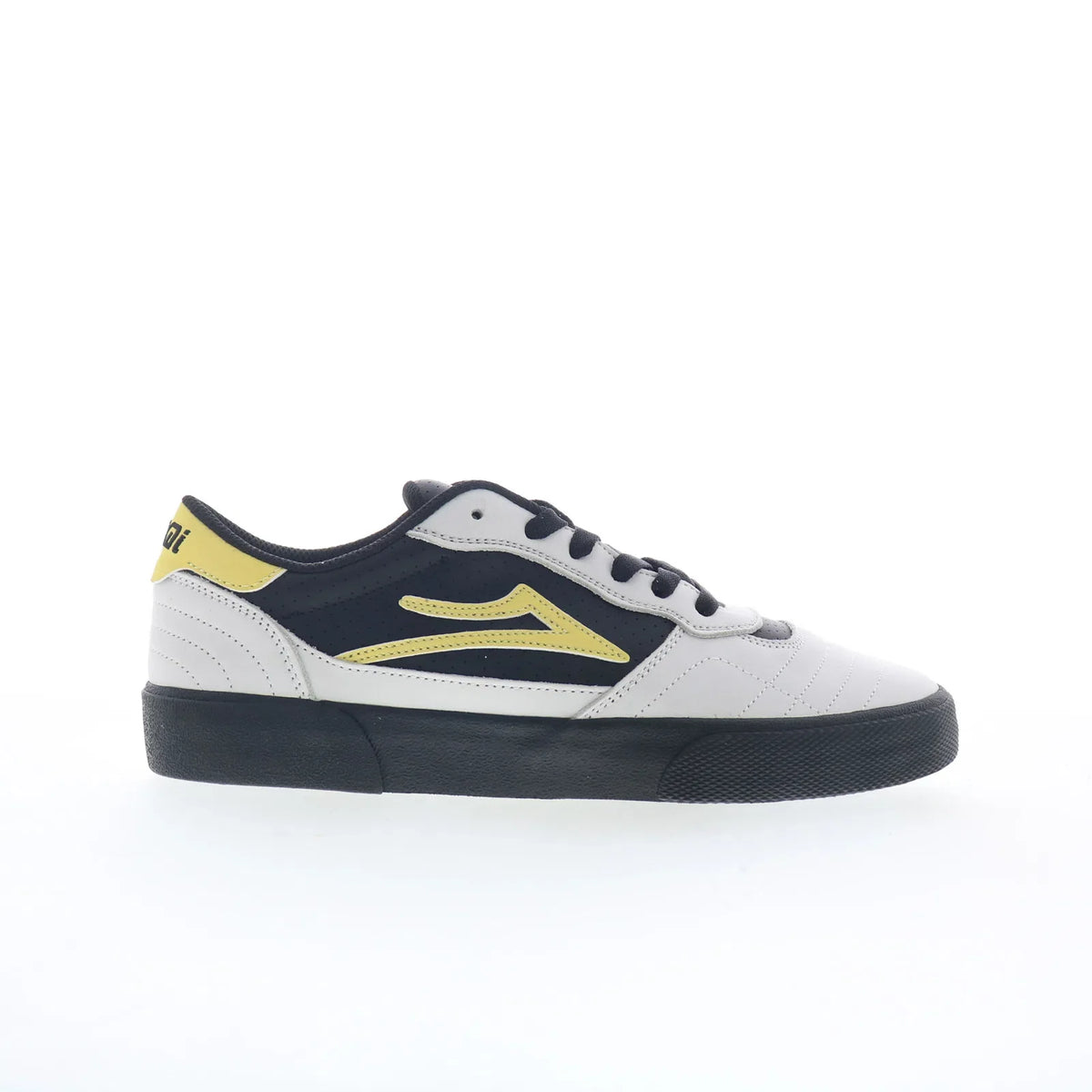 Lakai Cambridge Mens White Suede Lace Up Skate Inspired Sneakers Shoes