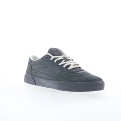 Lakai Cambridge Mens Gray Suede Lace Up Skate Inspired Sneakers Shoes