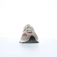 New Balance 327 MS327CP Mens Beige Leather Lace Up Lifestyle Sneakers Shoes