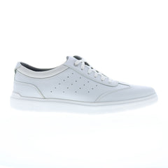 Rockport Total Motion Court T-Toe Mens White Lifestyle Sneakers Shoes