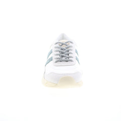 Gola Eclipse Pure CLB400 Womens White Suede Lace Up Lifestyle Sneakers Shoes