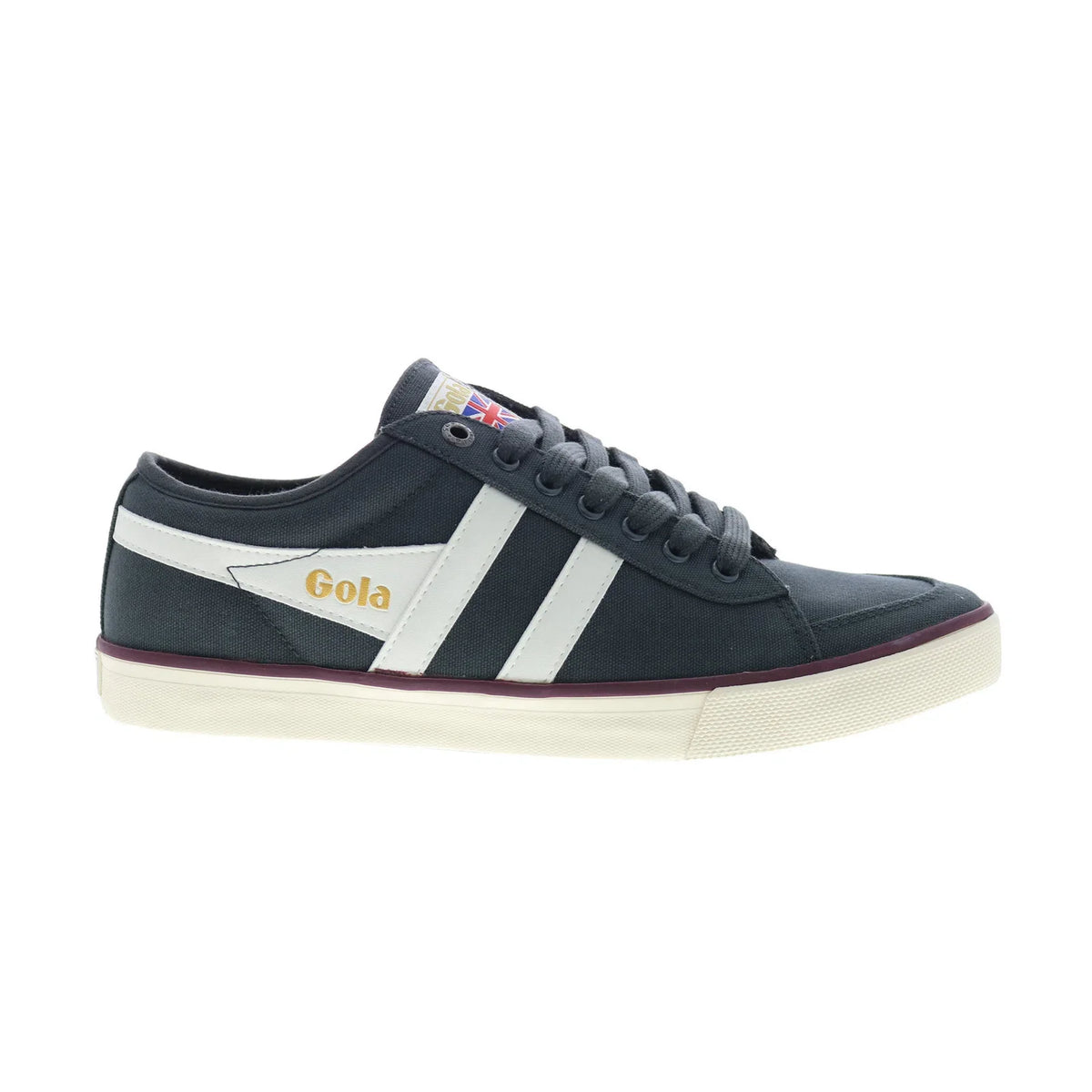 Gola Comet CMA516 Mens Black Canvas Lace Up Lifestyle Sneakers Shoes