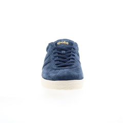 Gola Trainer Suede CMA558 Mens Blue Suede Lace Up Lifestyle Sneakers Shoes