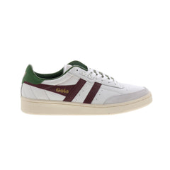 Gola Contact Leather CMB261 Mens White Synthetic Lifestyle Sneakers Shoes
