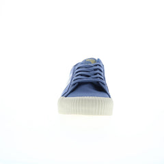 Gola Rally CMB395 Mens Blue Canvas Lace Up Lifestyle Sneakers Shoes