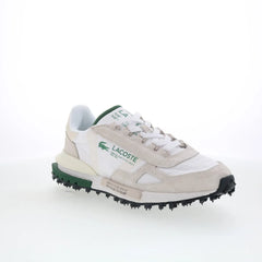 Lacoste Elite Active 1262 SMA Mens White Suede Lifestyle Sneakers Shoes