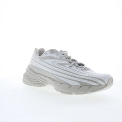 Diesel D-Airspeed Low Mens Silver Synthetic Lace Up Athletic Running Shoes