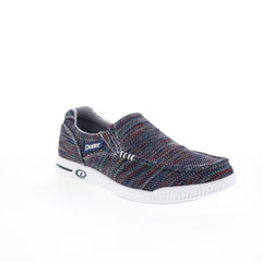 Dexter Kam DM0000497 Mens Blue Canvas Slip On Athletic Bowling Shoes
