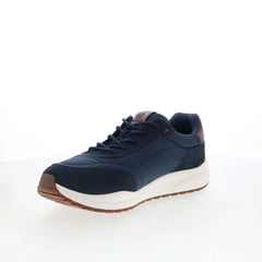 Rockport DMX Brock RMDMXBROCK Mens Blue Suede Lifestyle Sneakers Shoes