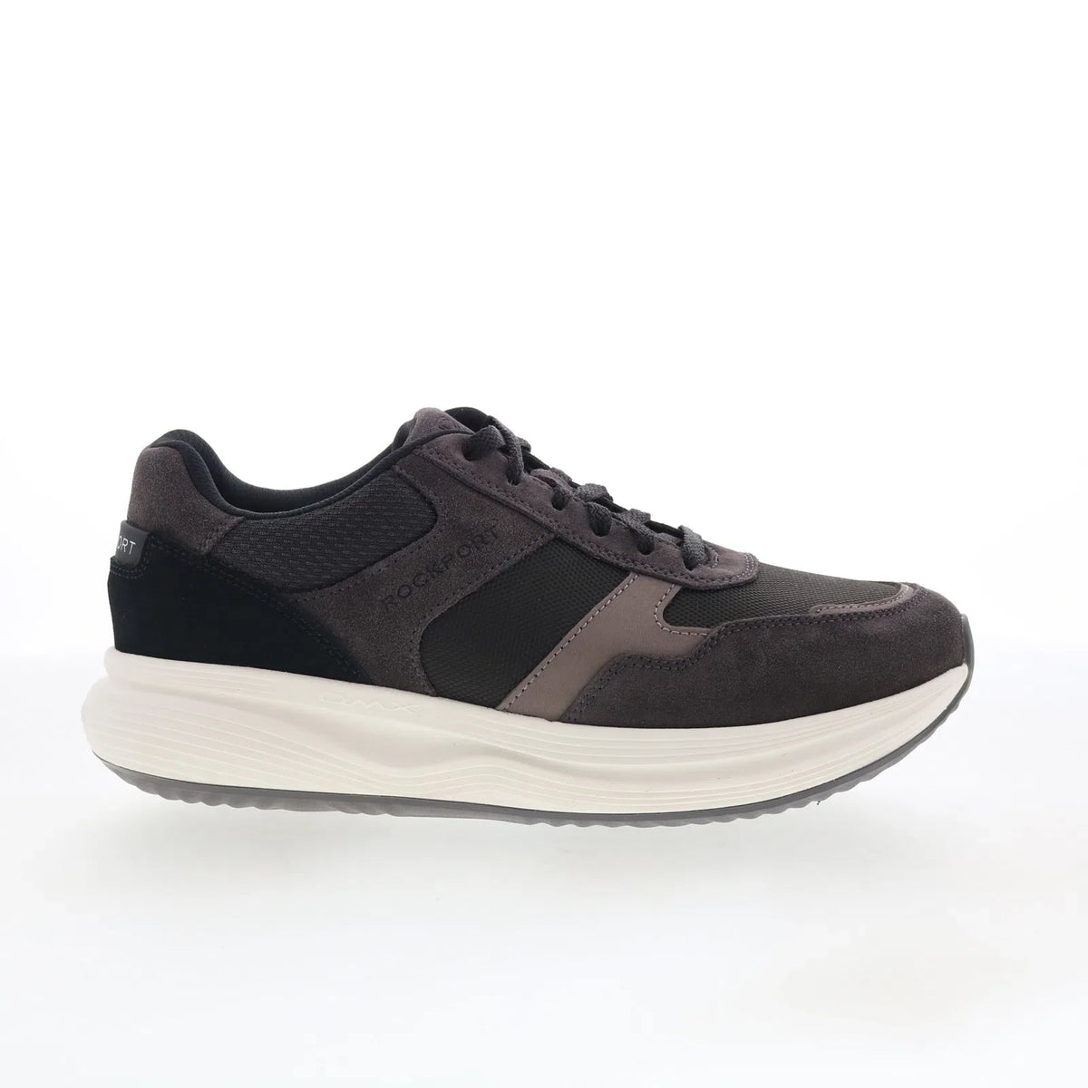 Rockport DMX Corvin RMDMXCORVIN Mens Gray Suede Lifestyle Sneakers Shoes