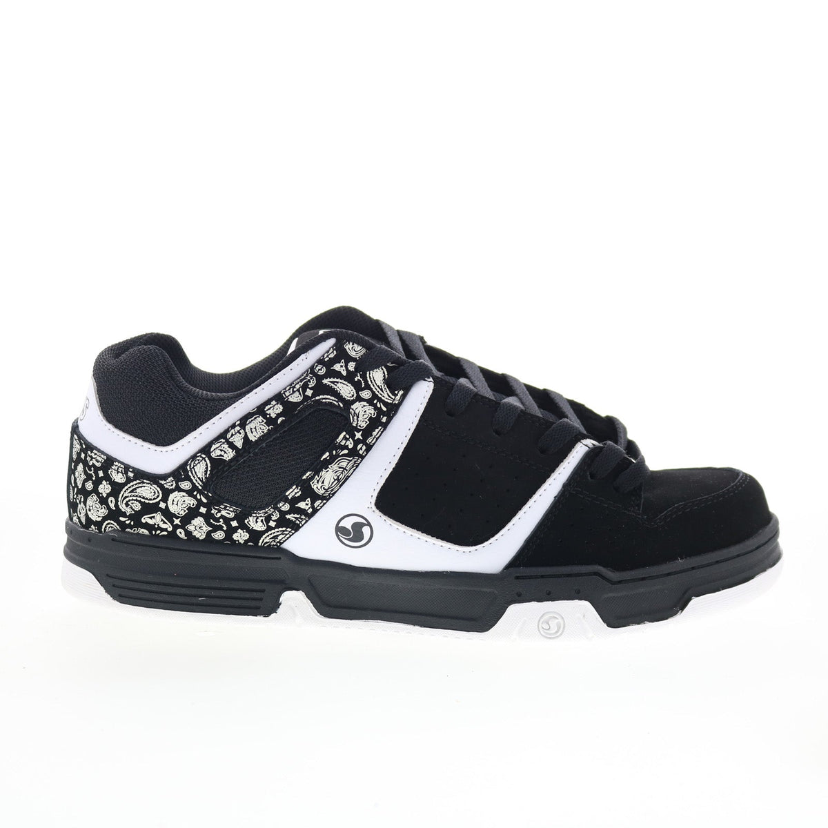 DVS Remix DV00370001 Mens Black Nubuck Skate Inspired Sneakers Shoes