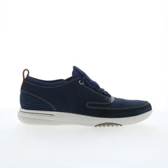Clarks Easeway Sport 26181630 Mens Blue Suede Lifestyle Sneakers Shoes