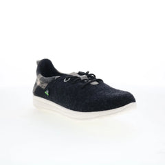 Minnetonka Eco Anew 61055 Womens Black Canvas Lifestyle Sneakers Shoes