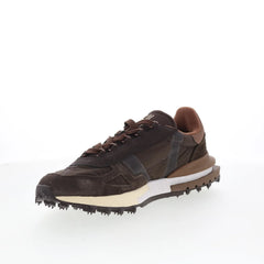 Lacoste Elite Active 1263 SMA Mens Brown Suede Lifestyle Sneakers Shoes