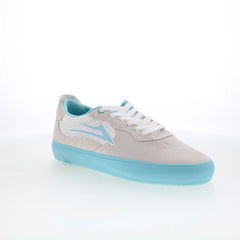 Lakai Essex Elite Mens Gray Suede Lace Up Skate Inspired Sneakers Shoes