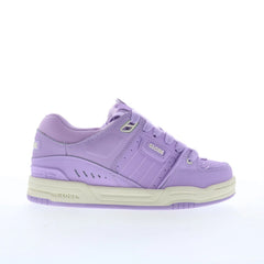 Globe Fusion GBFUS Mens Purple Leather Skate Inspired Sneakers Shoes