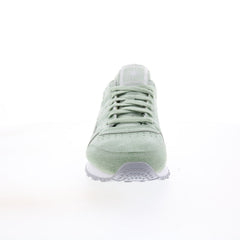 Reebok Eames Classic Leather Mens Green Leather Lifestyle Sneakers Shoes