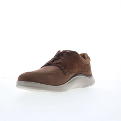 Clarks Gaskill Low 26162927 Mens Brown Suede Lifestyle Sneakers Shoes