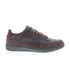 Globe Holand GBHOLAND Mens Brown Leather Skate Inspired Sneakers Shoes