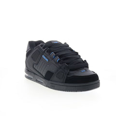 Globe Sabre GBSABR Mens Black Leather Lace Up Skate Inspired Sneakers Shoes