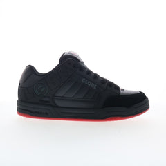 Globe Tilt GBTILT Mens Black Leather Lace Up Skate Inspired Sneakers Shoes