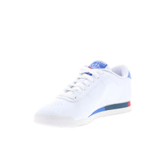 Reebok Princess Fitness Womens White Leather Lifestyle Sneakers Shoes