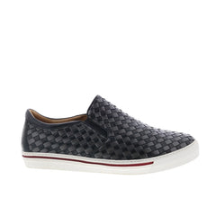 Robert Zur James True Glove Mens Black Leather Slip On Lifestyle Sneakers Shoes