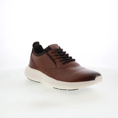 Rockport Jeffson RMJEFFSON Mens Brown Leather Lifestyle Sneakers Shoes