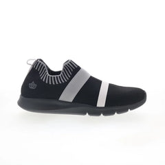 Spenco Karma Stretch SP1112BLK Womens Black Canvas Lifestyle Sneakers Shoes