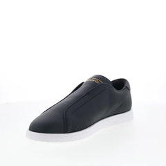Lacoste Linecourt S 1261 SMA Mens Black Leather Lifestyle Sneakers Shoes
