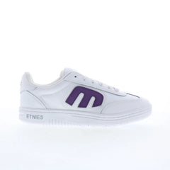 Etnies Locut 4101000507100 Mens White Leather Skate Inspired Sneakers Shoes