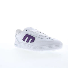 Etnies Locut 4101000507100 Mens White Leather Skate Inspired Sneakers Shoes