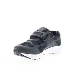 Propet One Strap MAA023MBGR Mens Black Synthetic Lifestyle Sneakers Shoes