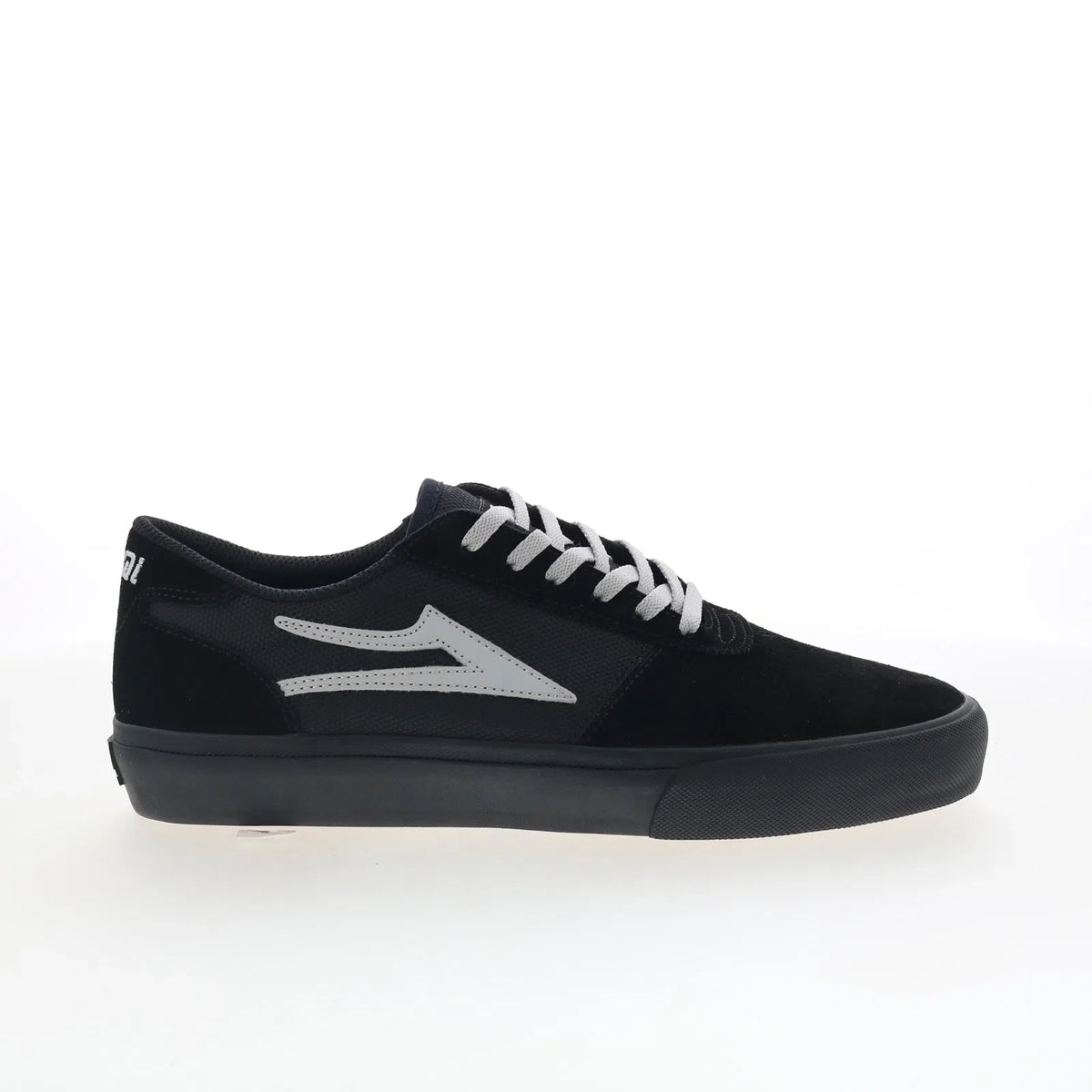 Lakai Manchester Mens Black Suede Lace Up Skate Inspired Sneakers Shoes