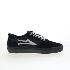 Lakai Manchester Mens Black Suede Lace Up Skate Inspired Sneakers Shoes