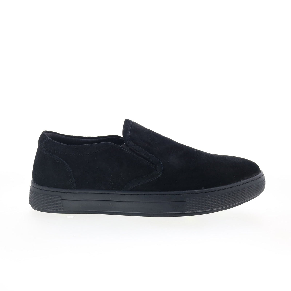Propet Kip MCX074SBLK Mens Black Extra Wide Suede Lifestyle Sneakers Shoes
