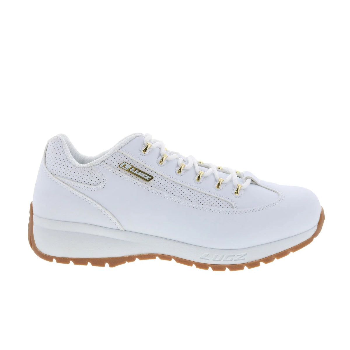 Lugz Express Wide MEXPRSWV-150 Mens White Wide Lifestyle Sneakers Shoes