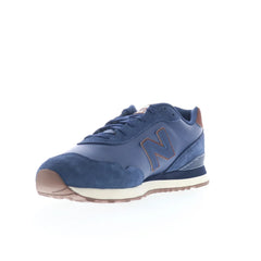 New Balance 515 ML515ADG Mens Gray Leather Lace Up Lifestyle Sneakers Shoes